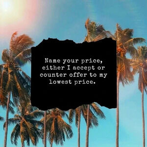 𝅺NAME your own price